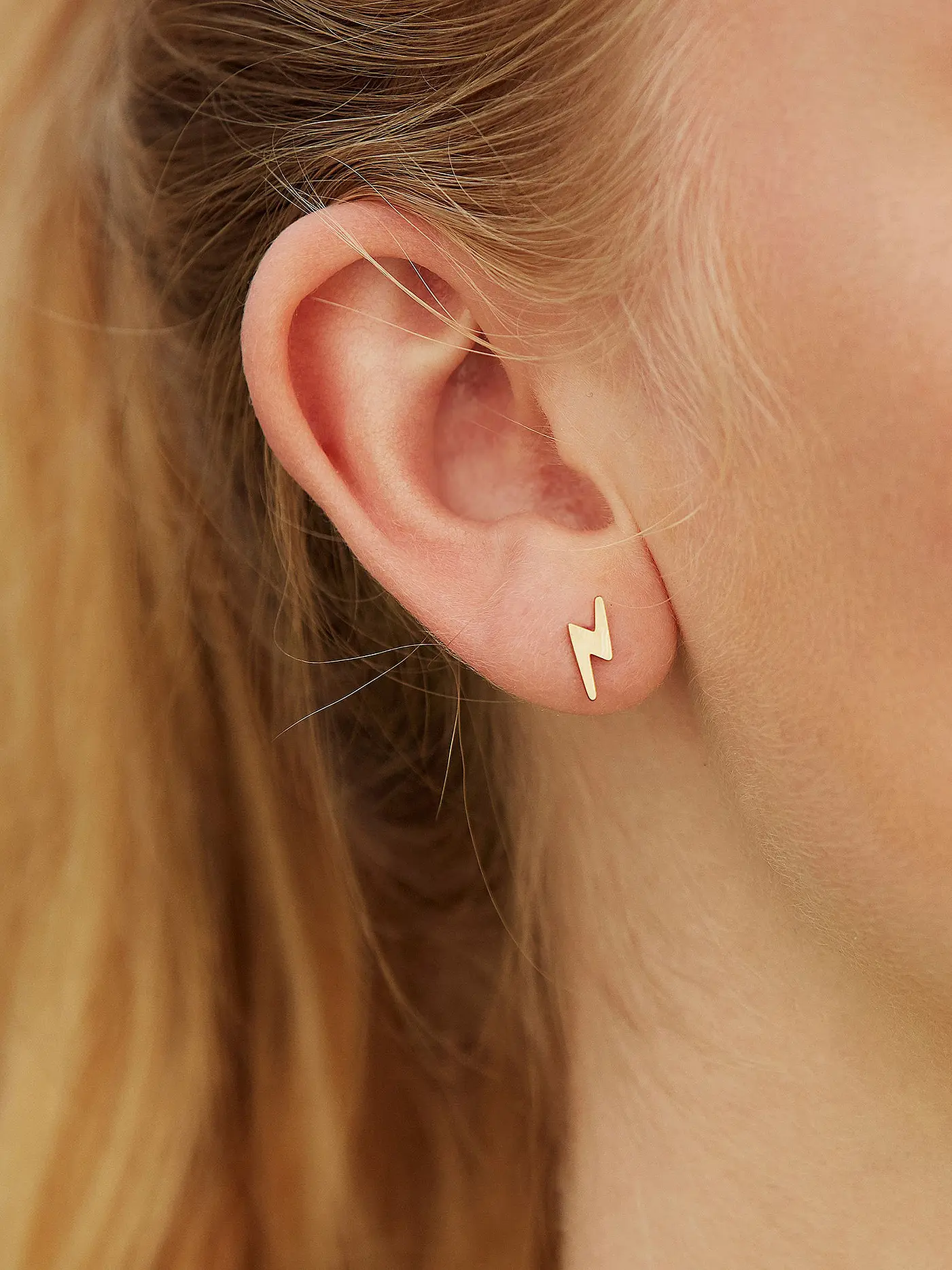 EDBLAD | Ohrstecker LIGHTNING  Gold | 